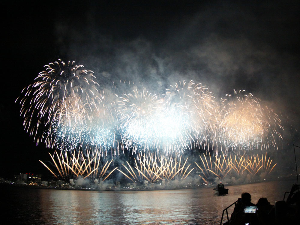 按針祭花火大会2023　大迫力船上花火大会のイメージ